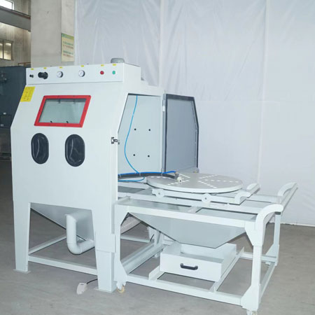 荆门喷砂机里面的砂能不能洗?怎么洗?